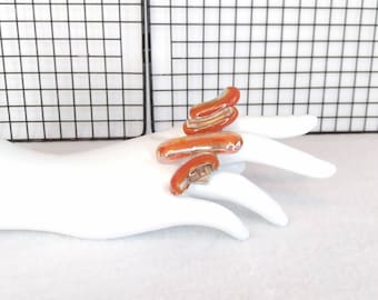 Acrylic rings, chunky colorful trendy and fun jewelry for her