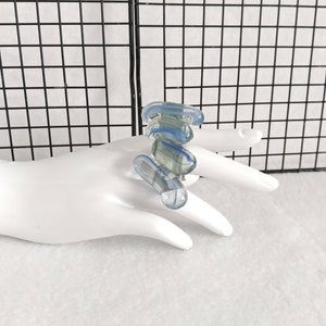 Resin rings, Fun jewelry, Acrylic rings Made in USA, Chunky ring, Colorful ring, Trendy rings, Statement rings, Unique rings, Diva jewelry