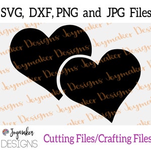 Double Hearts SVG, Heart Shape, Valentine's, Love, Design, Clipart ...
