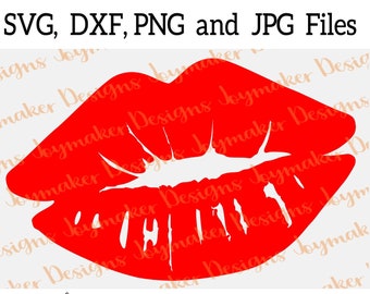 Kuss SVG, Lippen SVG, Kuss DXF, Valentine Svg, Liebe, Design, Grafik, Zeichen, Clipart, ClipArt, schneiden Datei, Png-Datei, Cricut, Silhouette Kuss