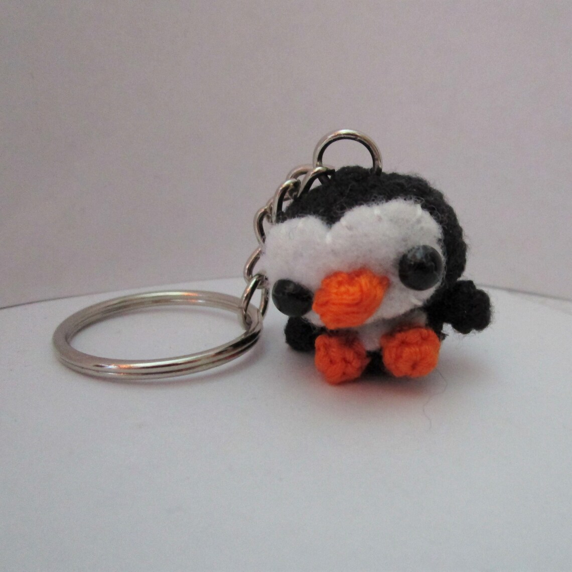 PATTERN Penguin Stuffee Crochet Amigurumi Penguin Keychain Etsy