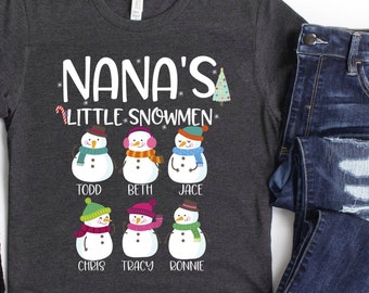 Custom Nana Snowman | Etsy