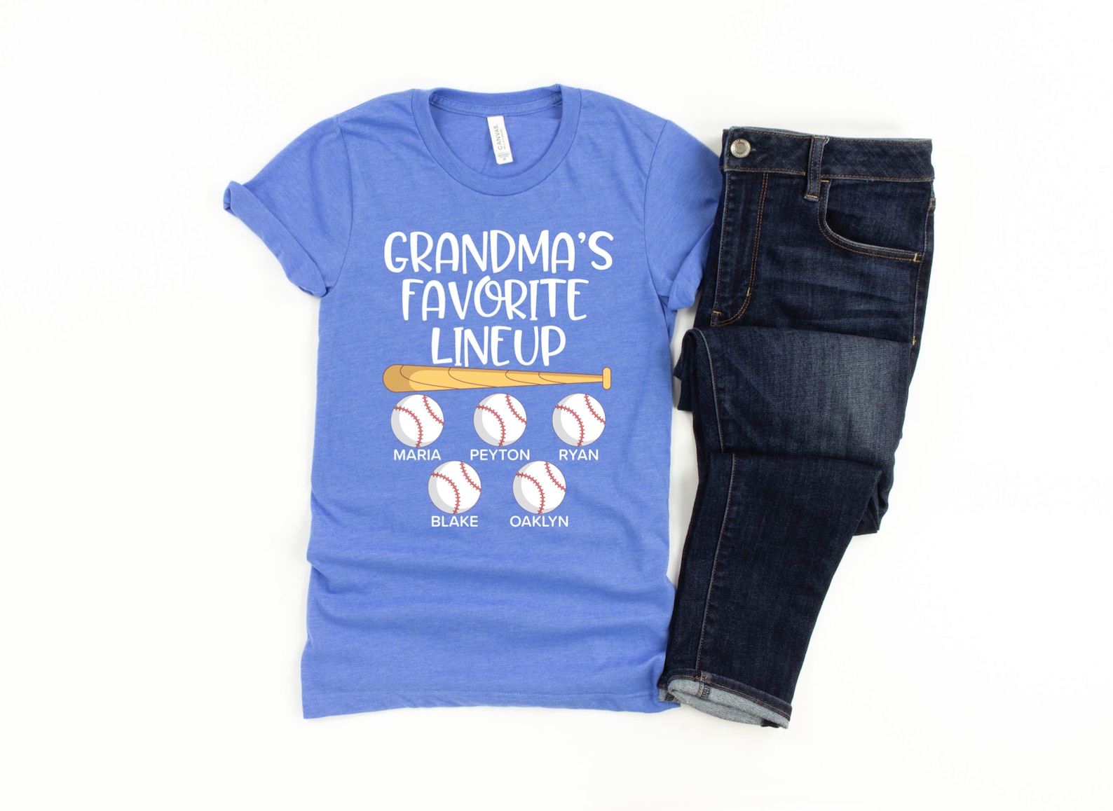 Grandma Baseball Shirt/ Custom Baseball Grandma Gift/ Etsy