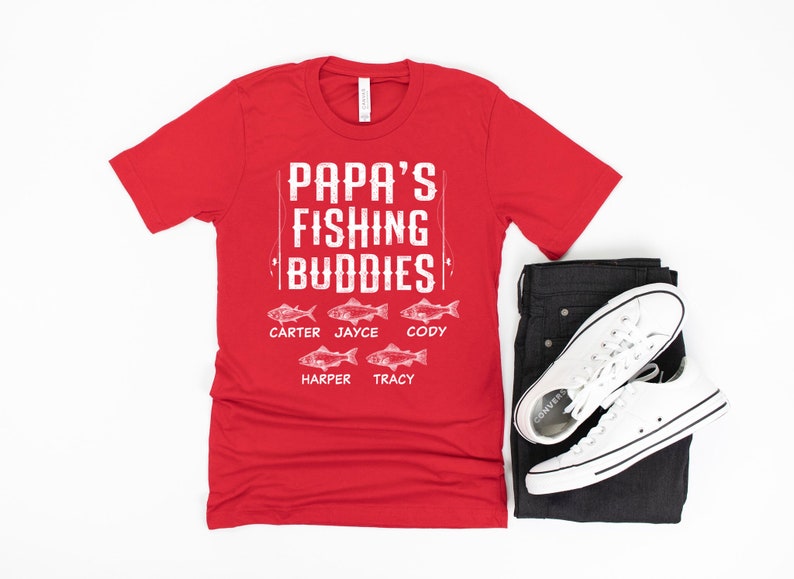 papa fishing shirt