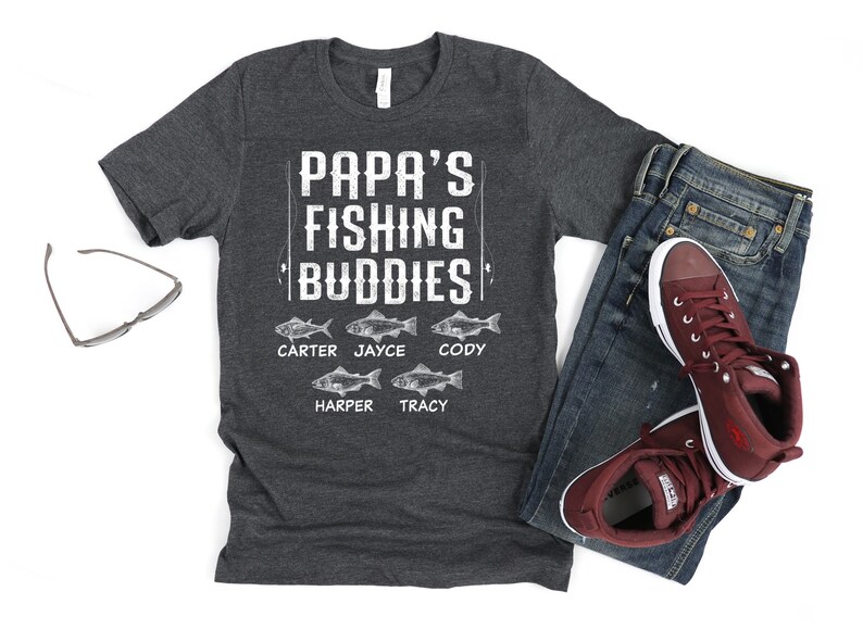 papa fishing shirt