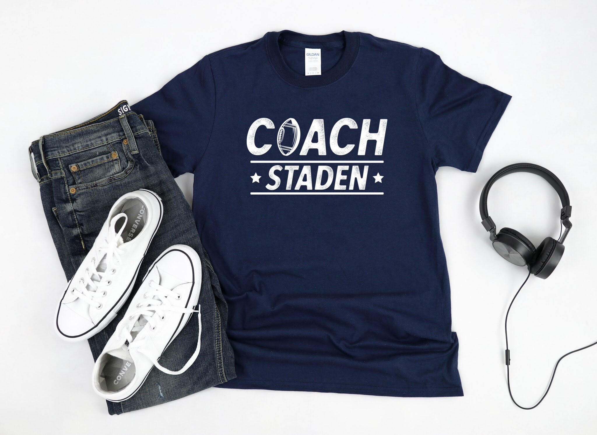 Custom Football Coach Shirt/ Football Season Gift/ Proud Coach Etsy
