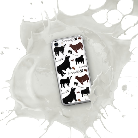 Simply Simmental iPhone Case, showing livestock, heifer, steer, show cattle, gift, gift for her, gift for him, show mom, show dad