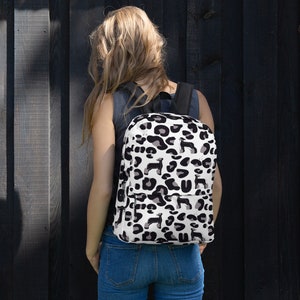 Lambs and  Leopard print Backpack, stock show, show sheep, show cattle, livestock, show mom, gift, showing, show dad