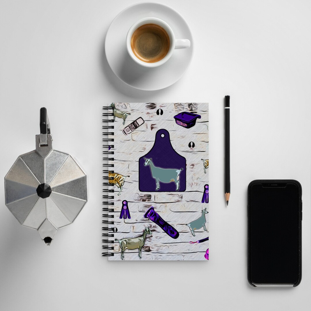 Dairy Goat Spiral Notebook, Showing Livestock, Show Goat, Show Mom ...