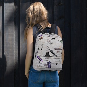 Show Sheep Backpack, Stock show, livestock, lamb, show mom, daughter, gift