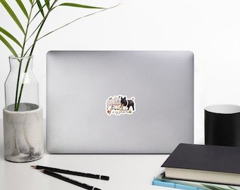 Pigs of fall, Bubble-free stickers, showing livestock, stock show, show pig, sow, piglet, show mom, show dad, gift