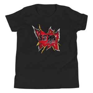 Super hero Youth Short Sleeve T-Shirt, show cattle, heifer, steer, show mom, show dad, showing livestock, gift