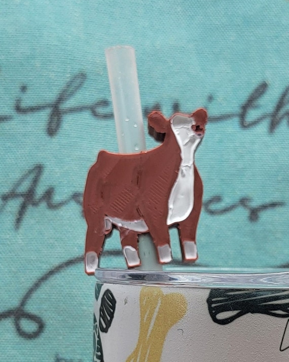Hereford straw buddy, Red, Black, Heifer, steer, Hereford, Simmental, stock show, showing livestock, gift, show mom, show dad, show cattle