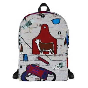 Mochila Hereford, mostrar ganado, mostrar ganado, mostrar ganado, vaca, mostrar papá, mostrar mamá, regalo, novillo, novilla