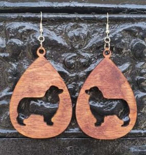 australian shepherd earrings