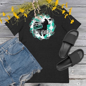 High headed Unisex t-shirt, show cattle, heifer, steer, show mom, show dad, showing livestock, stock show, cow