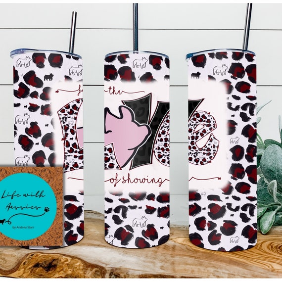 For the Love of showing pigs, show pig, show mom, show dad, gift, stock show, livestock