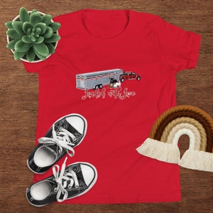Geladen mit Liebe, Jugend Kurzarm T-Shirt, zeigt Vieh, Viehschau, zeigen Rinder, Schwein, Schaf, Lamm, Ziege, Ochse, Färse, zeigen Mama
