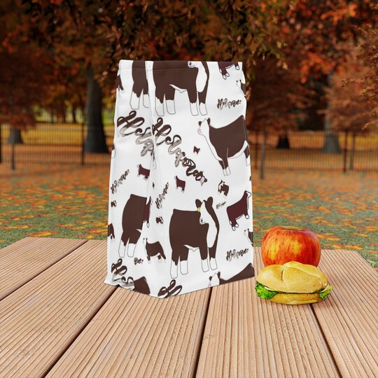 Happily Hereford Polyester Lunch Bag