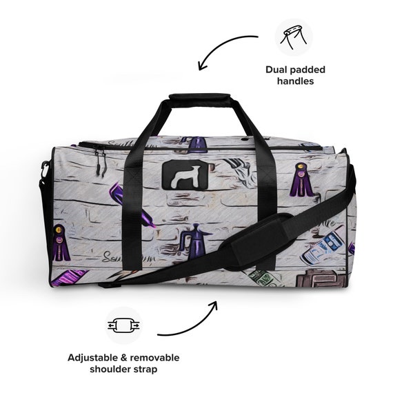 Stock show lamb Duffle bag, show lamb, show sheep, showing livestock, stock show, show mom, show dad, gift