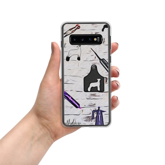 Show sheep Samsung Case, showing livestock, stock show, gift for her, show mom, show dad, lamb, phone case