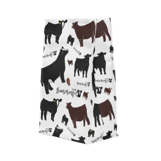 Simply Simmental Polyester Lunch Bag