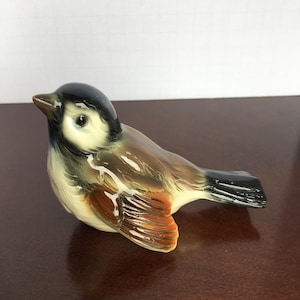 Goebel Brown Sparrow Vintage Porcelain Sparrow