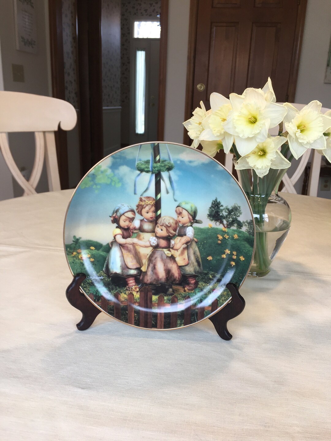 Maypole M. I Hummel Calendar Plate Collection Danbury Mint Etsy