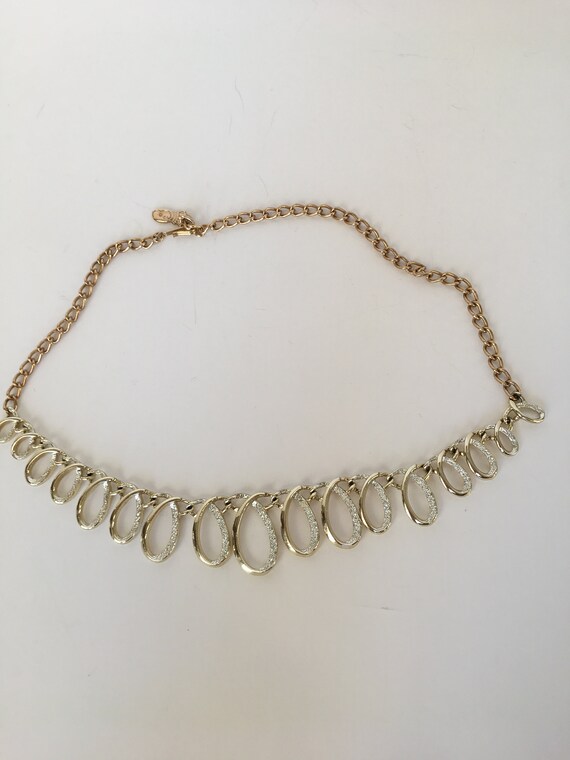 Vintage Emmons Graduated Loops Necklace Signed MCM Ne… - Gem