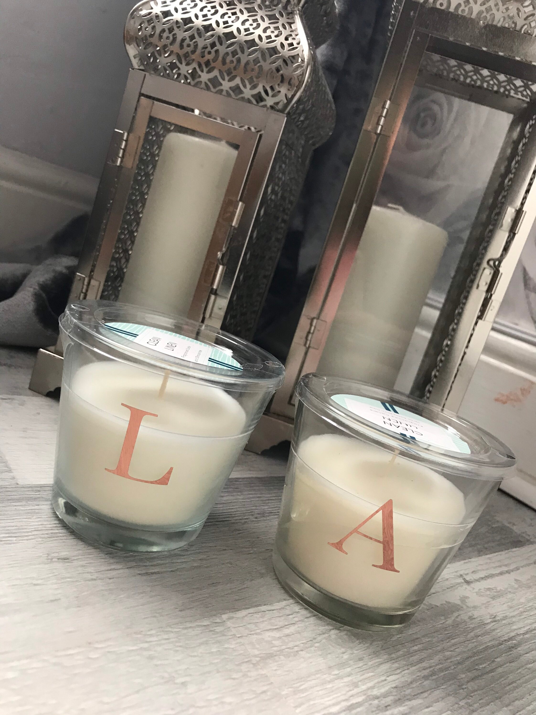 Personalised Candles Initials & Name Personalised Scented Etsy