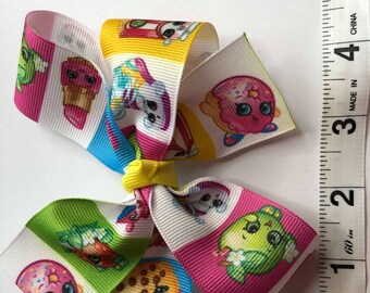 Items Similar To Shopkins Shopkins Hair Bow Cupcake Hair Bow