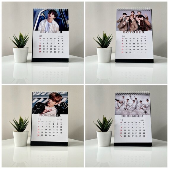 Buy BTS Table / Desk Calendar 2023 Hardcover Premium Quality Online in  India - Etsy