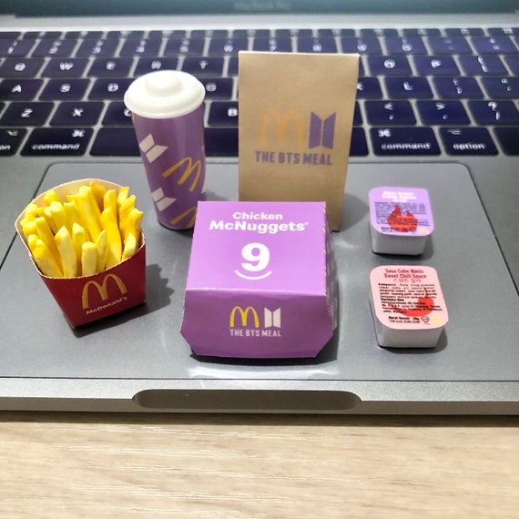 Menu bts meal mcd