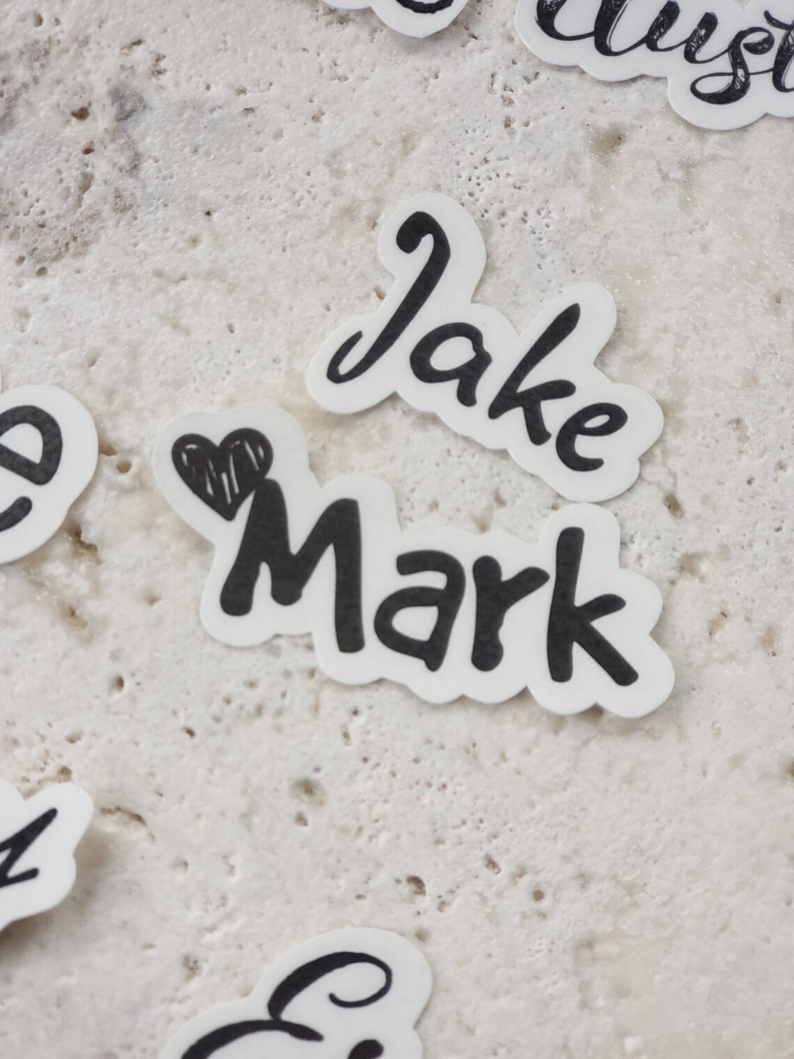 Custom Temporary Name Tattoos set of 2 Etsy