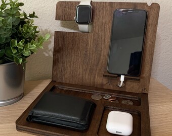 Nightstand Organizer Etsy