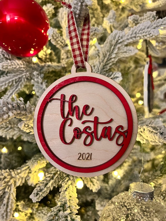 Labels for christmas ornaments
