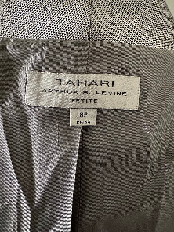 Vintage Silver Tahari Suit - image 4