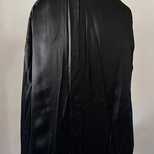 50's/60's Vintage Black Coat image 5