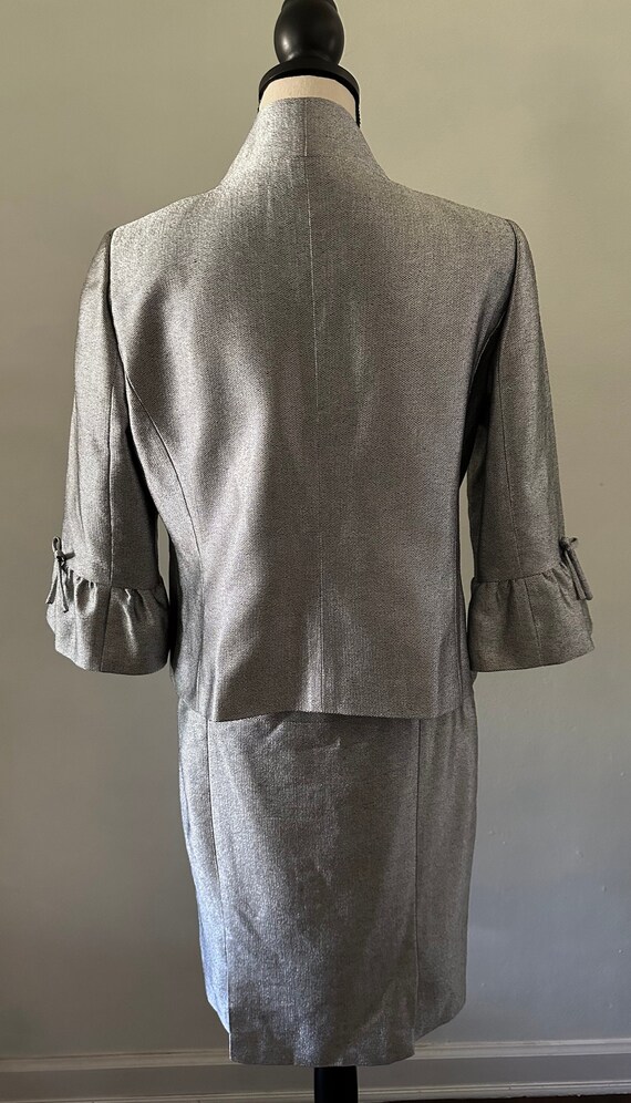 Vintage Silver Tahari Suit - image 3