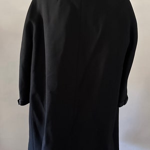 50's/60's Vintage Black Coat image 3