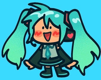Hatsune Miku Anhänger (VORBESTELLUNG)