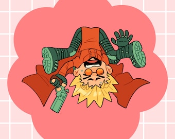 Vash Upside Down Charm (PREORDER)