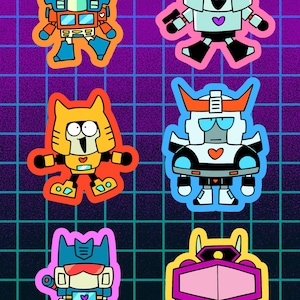 Transformers G1 Sticker Sheet (PREORDER)