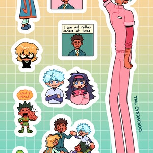 HxH Silly stickervel (PREORDER)