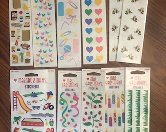 MRS GROSSMAN'S Bougies Stickers Full Strip 2000 