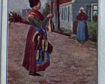 Set van 2 antieke Neelmeijers Inkten reclamekaartjes (ca. 1910–1930) – Nederlandse vintage illustraties