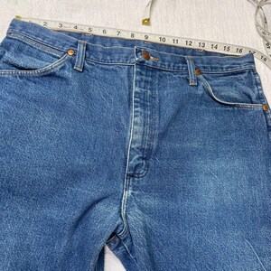 Vintage Wrangler USA Jeans Wrangler Mens 33x33.5 Jeans Mens Wrangler Vintage 33 image 10