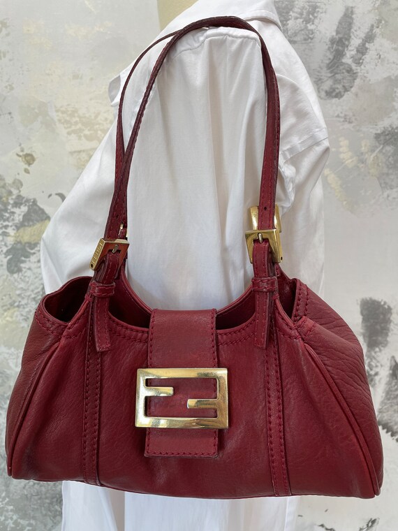 Vintage Authentic Fendi Baguette Bag, Vintage Designe… Gem
