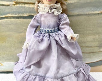 Vintage 1979 Effanbee Doll Vintage 1279 Vintage Effanbee Doll Lavender Dress 11