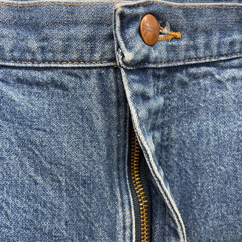 Vintage Wrangler USA Jeans Wrangler Mens 33x33.5 Jeans Mens Wrangler Vintage 33 image 5